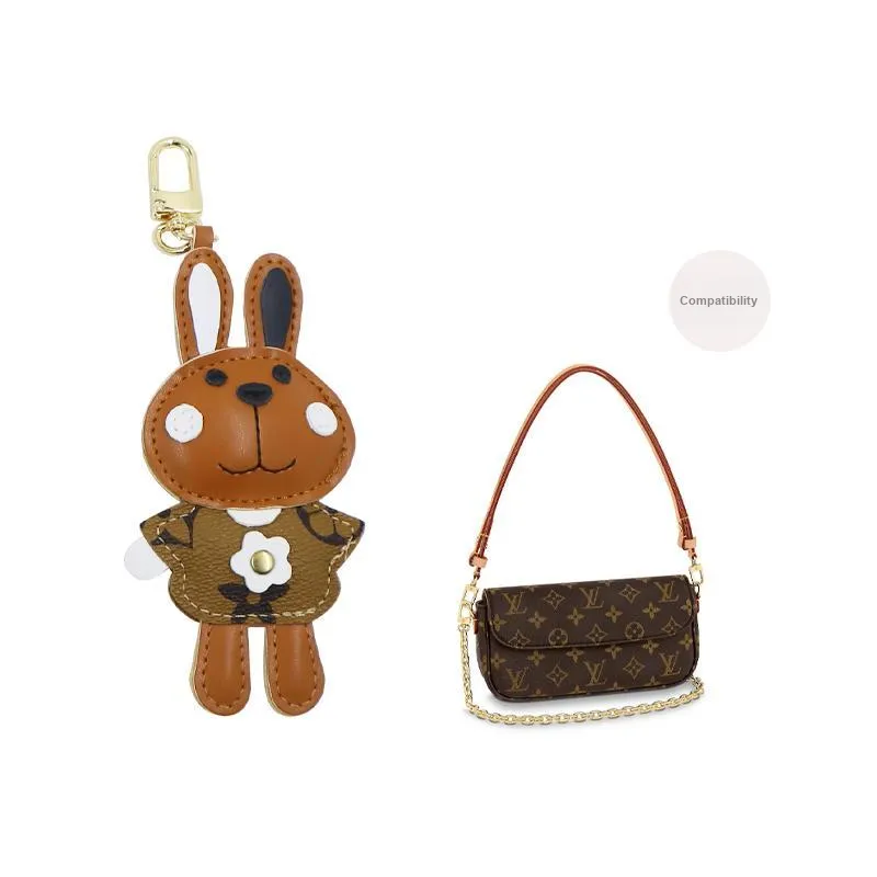 Cow Leather Bag Accessory Women's Brown-0