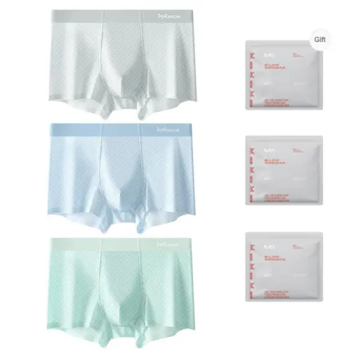 MIIOW Underpants Men's Shopping Bag 3 Pack
