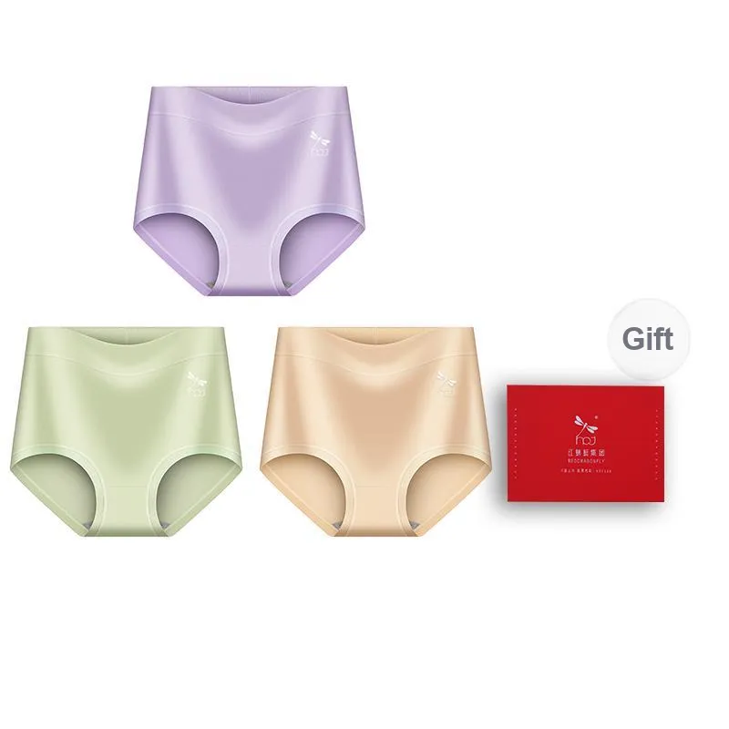 RED DRAGONFLY Cotton Panties Women's Combination Gift Box Set-12