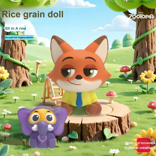 Simplicity and cultural creation Зверополис Коллекция с рельефом кукла слепые коробки