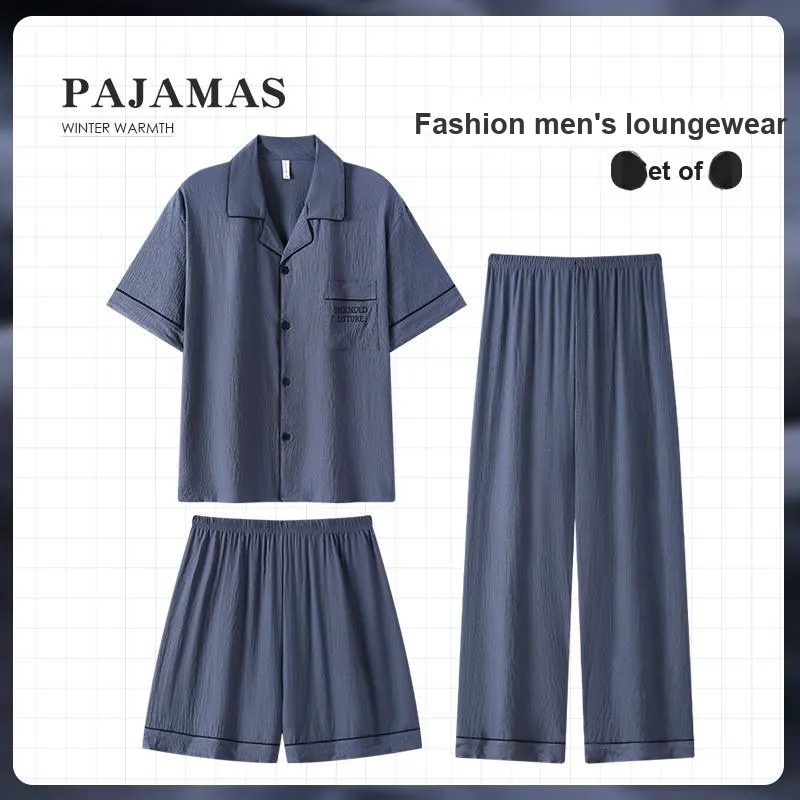 Good Fortune Pajama Set Men's Image Color-1