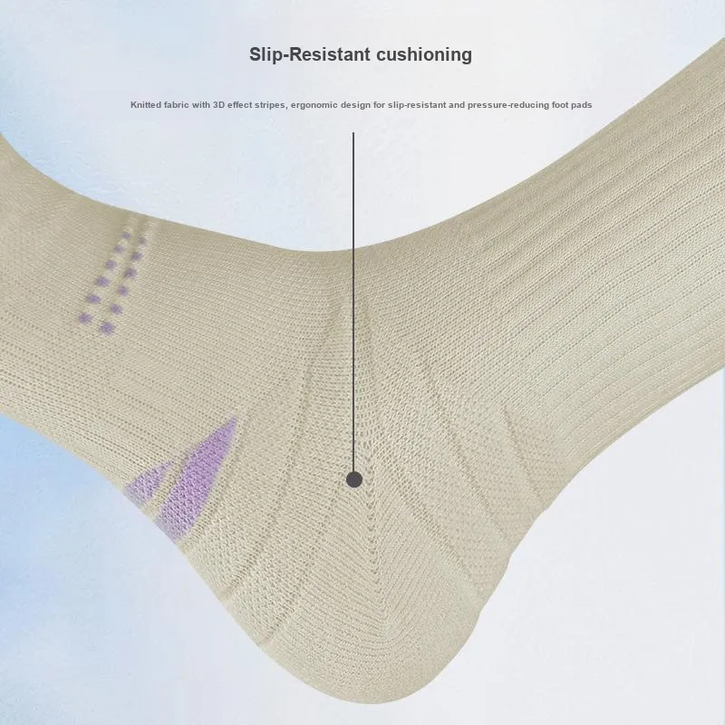 PEAK Mid Calf Socks Unisex Multi double Loading-5