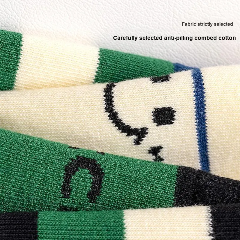 Lan Miao Mid Calf Socks Men's Combo Set-35