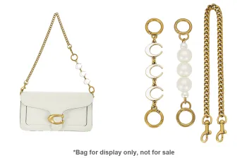Lan Bao Fan Alloy Bag Accessory Bag Strap Unisex Antique Gold