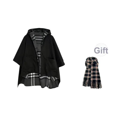 GHPC Черный Женские Плащи