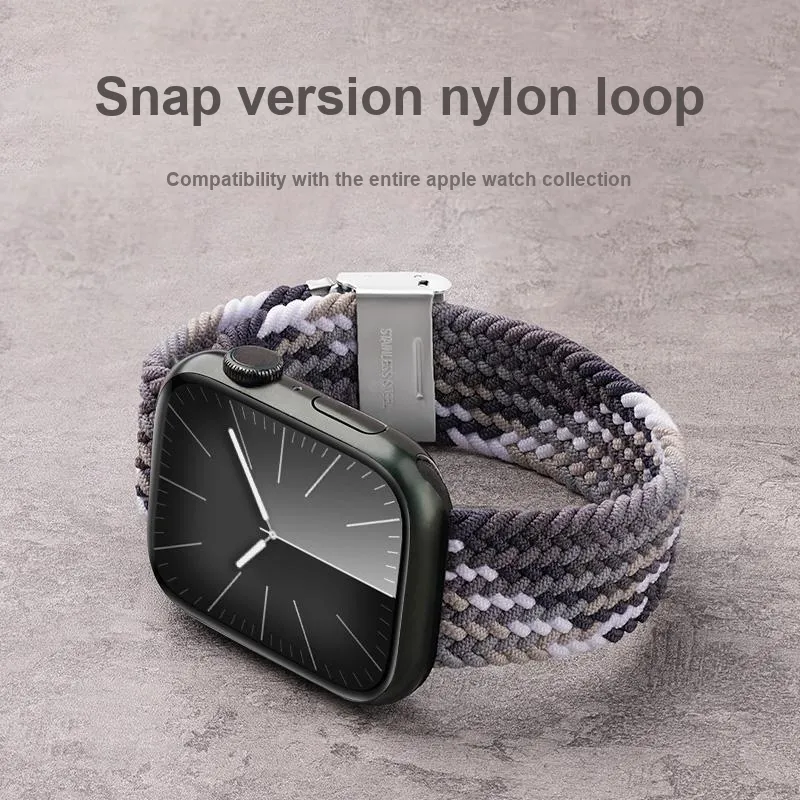 FZRT Apple Compatibility Watch Band Nylon Material-2