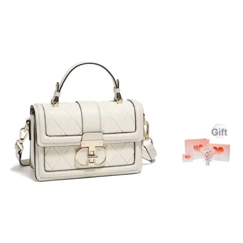 FOXER Сумка через плечо из коровьей кожи сумка маленькая квадратная сумка большая женская черная белая