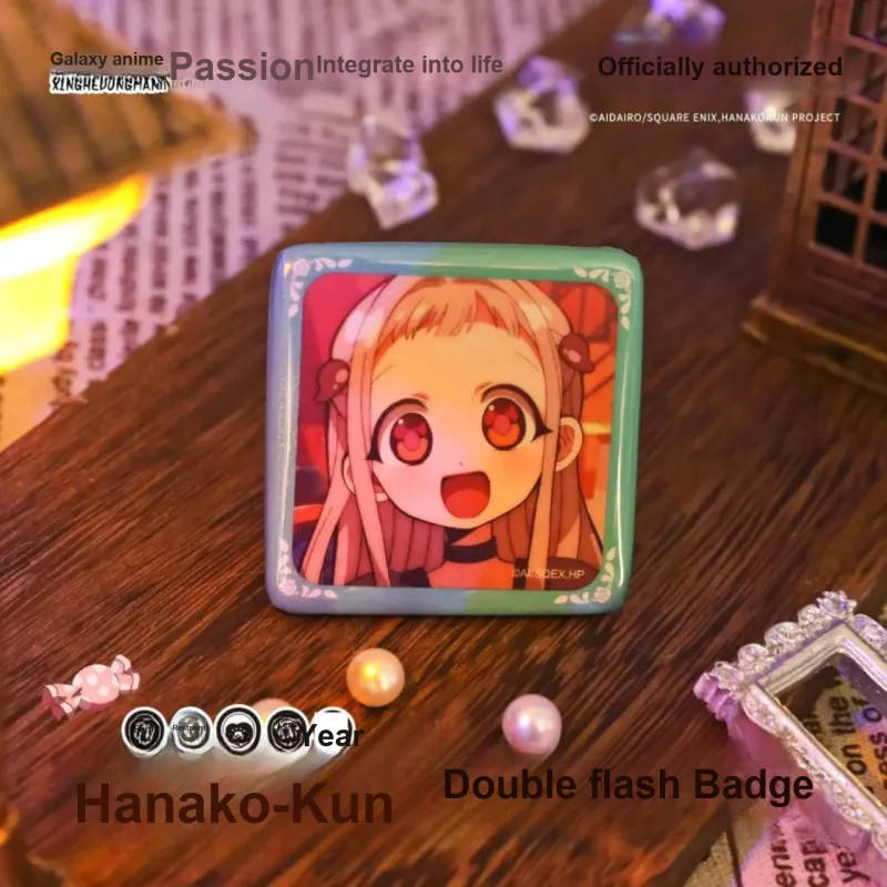 Xhdm Toilet Bound Hanako Kun, Laser Badge IP Merch-3