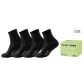 4 Black (Cylinder 13cm Terry Sole)