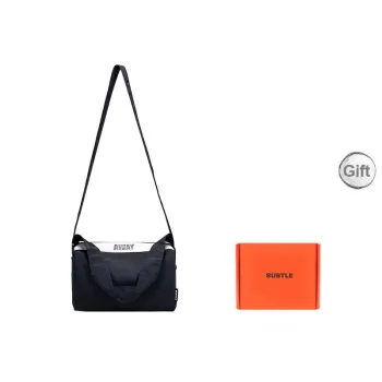 Subtle Nylon Crossbody Bag Unisex Multicolor