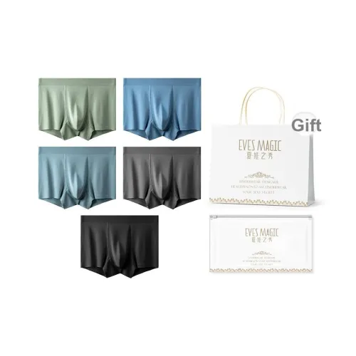 XIA.WA.ZHI.XIU Нижнее белье Мужской Сумка для покупок 5 пар