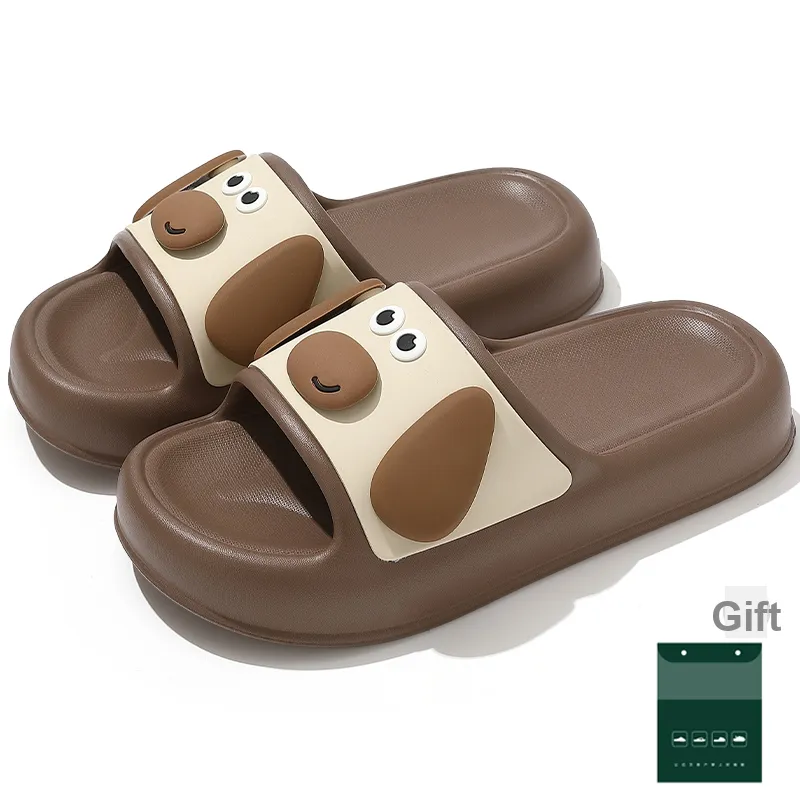 Red bean Slippers / Home Slippers-4
