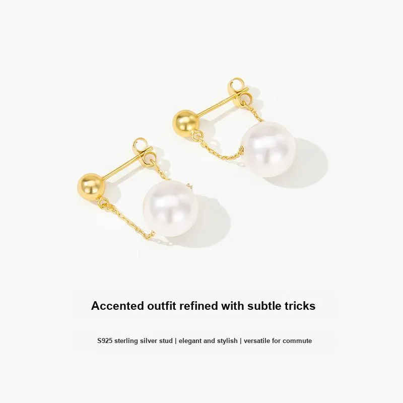 MCK Faux Pearl Earrings Women's-1