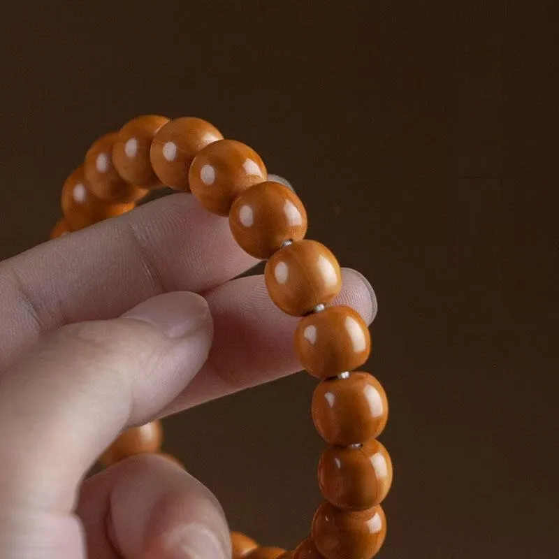 YUFENGXI Monkey Head Walnut Bracelets Unisex-11
