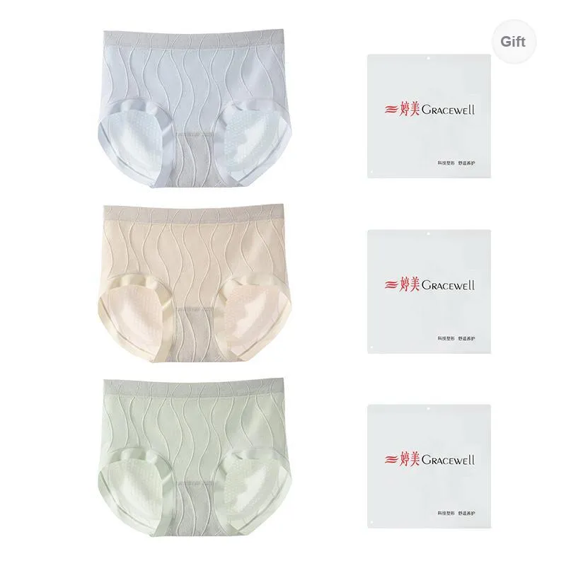 GRACEWELL Underpants Women's Shopping Bag 3 Pack-4