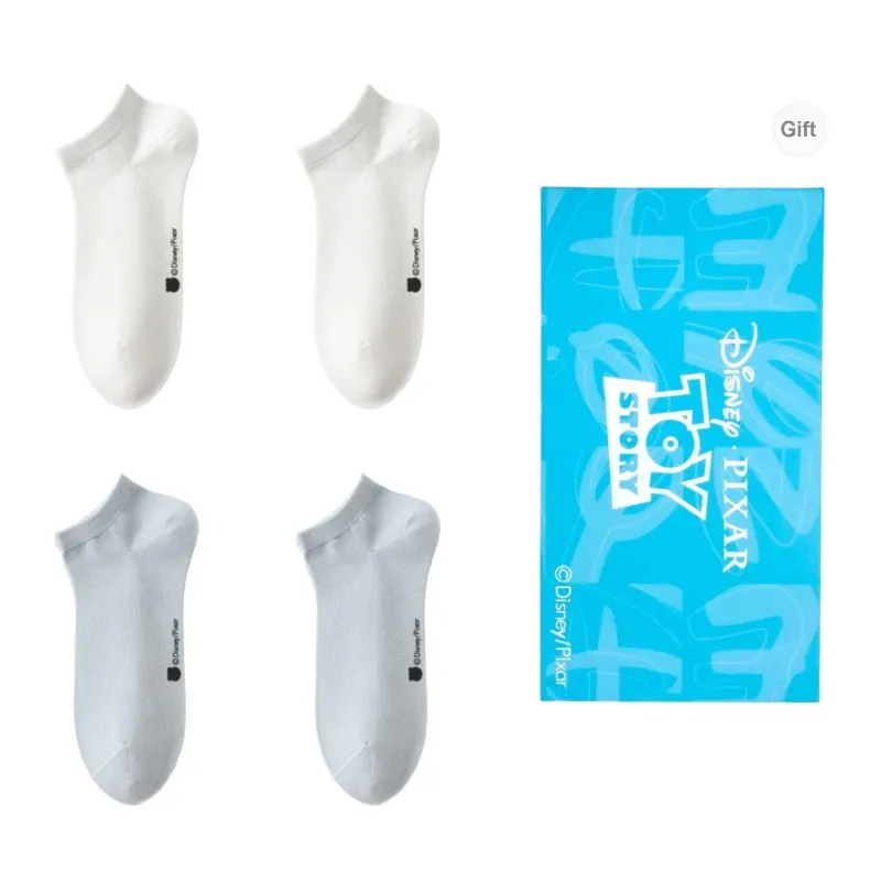 Disney Ankle Socks Women's Box 4 Pack-20