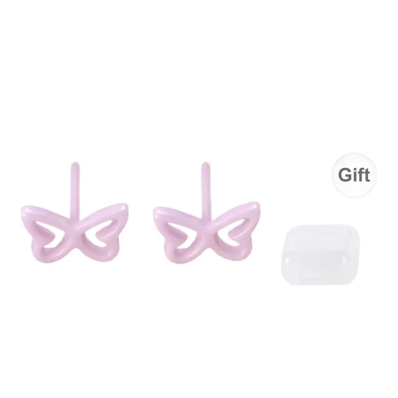 Shiban Ceramic Stud Earrings Unisex-2