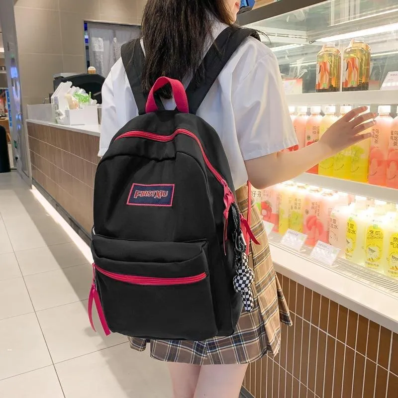 Barang Bear Nylon Backpack Regular Unisex Green/Blue/Black-5