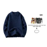 Navy Blue (Comes with Random Scarf+Trendy Brand Bracelet)