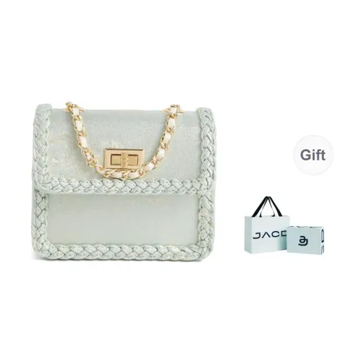 JACD PU Crossbody Bag Shoulder Bag Regular Small Size Women's Light Scallion Green