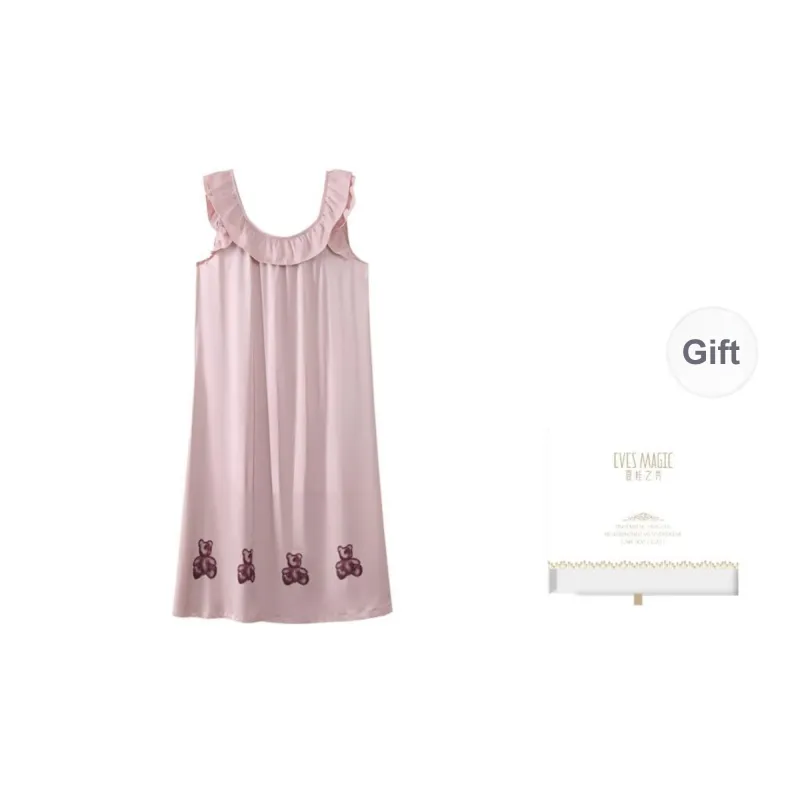 XIA.WA.ZHI.XIU Nightgown Women's Gift Box Set Image Color-0