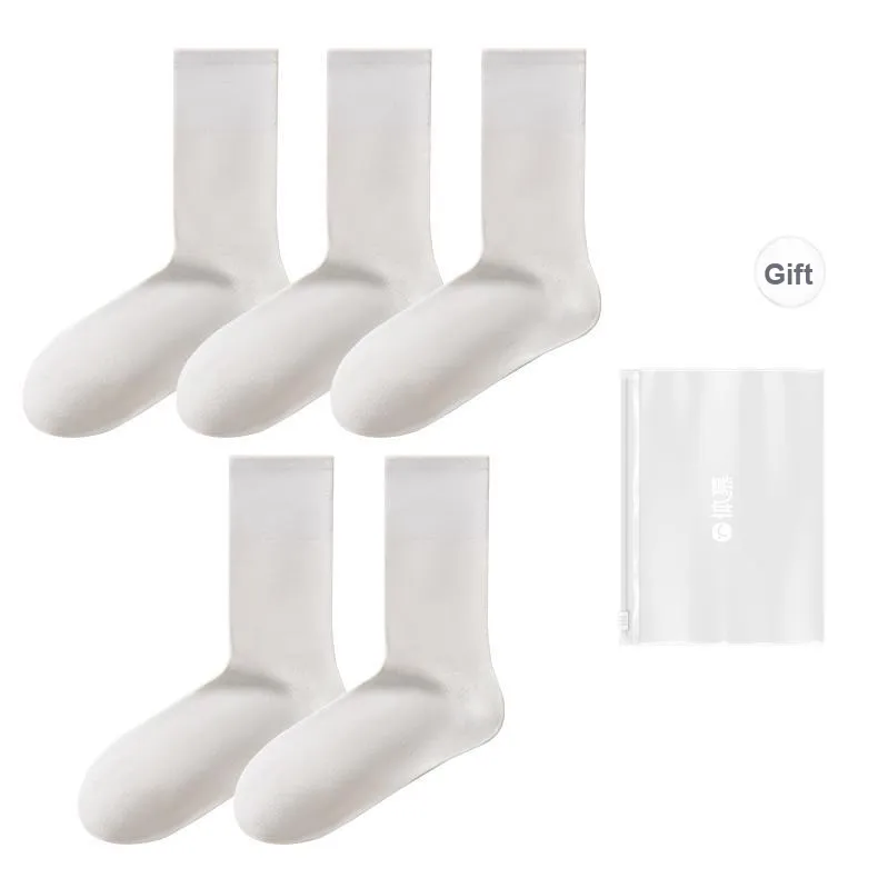 Temooues Unisex Mid Calf Socks-7