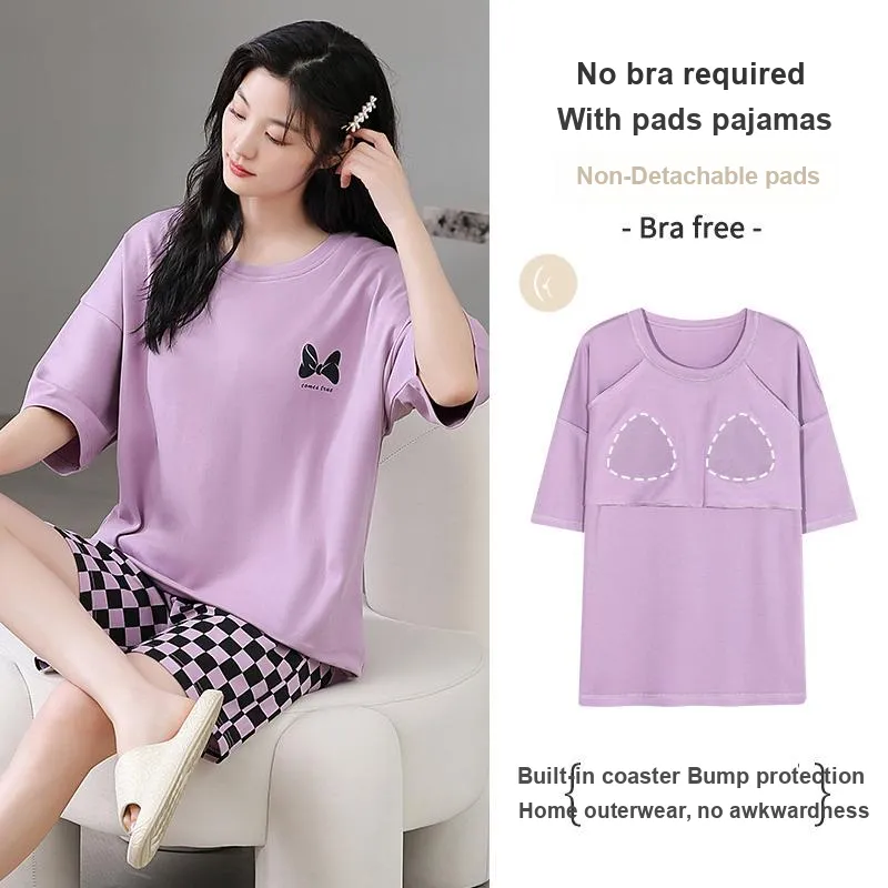 FENTENGCARE Pajama Set Women's Violet-6