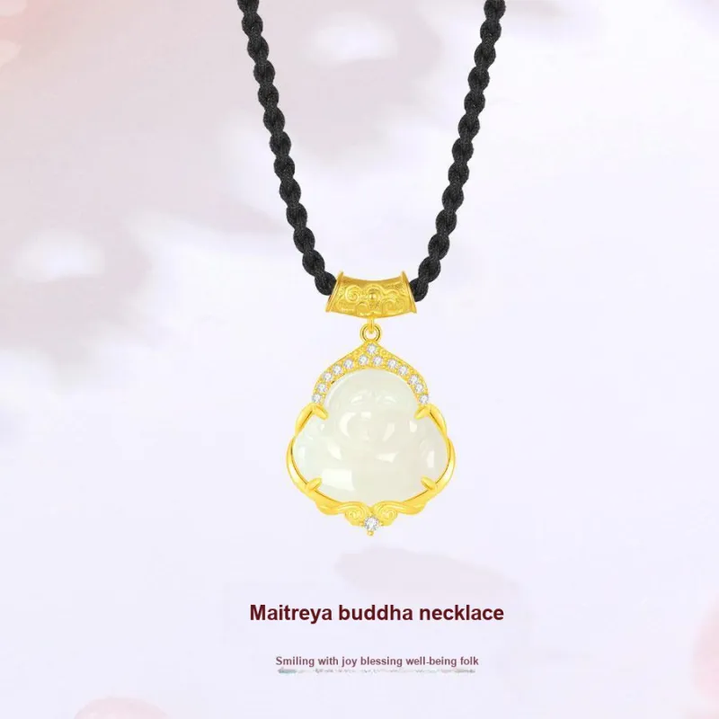 Love Jewelry Chalcedony Necklaces Unisex-1