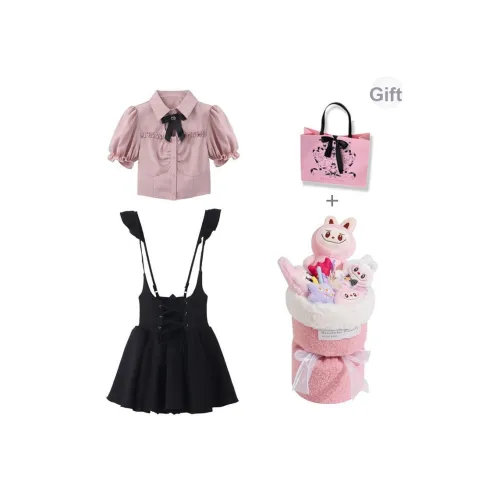 Spicy Gals Комплект с юбкой Женские Розовый