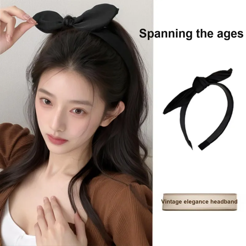 Connect The Past And The Present. Fabric Headbands Women's-3