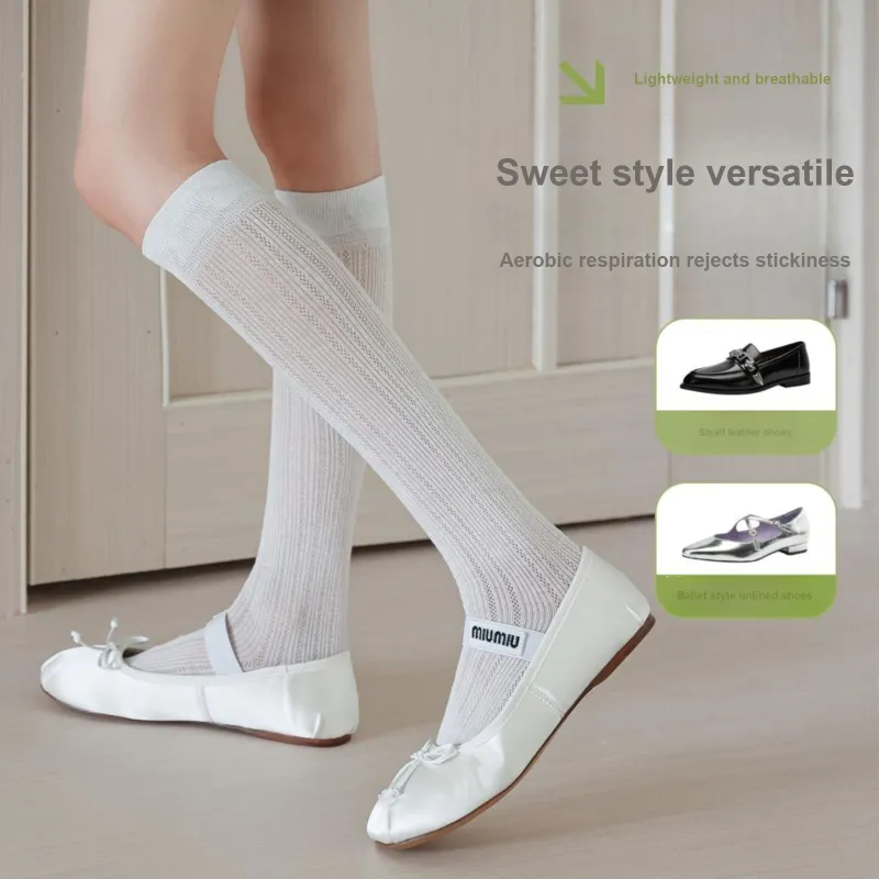 XXLLG Knee High Socks Women's 3 Pack-2