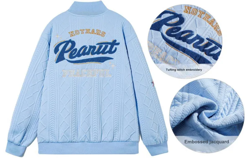 No Tears Baseball Jacket Unisex-6