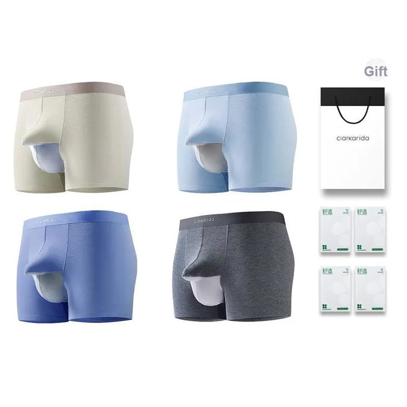 Clarkarida Underpants Men's 4 Pack Gift Box Set-2