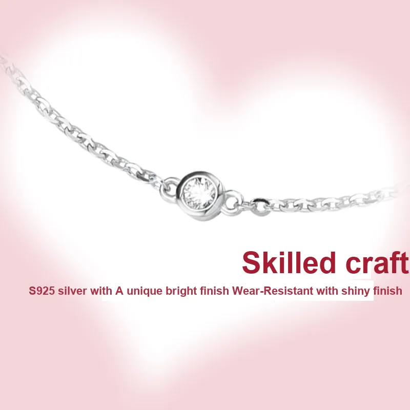 Disney Minnie Series S925 Silver Bracelets Women's-10