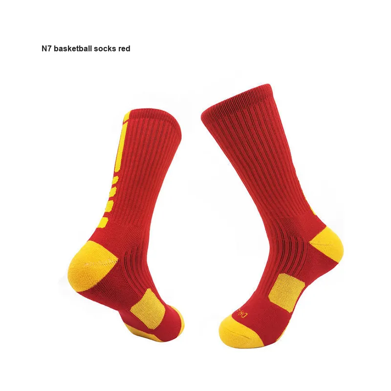 TLXT Basketball Socks Men's Students Outdoor Fitness Sports Thickened Sole, Abrasion Resistant And Breathable-44