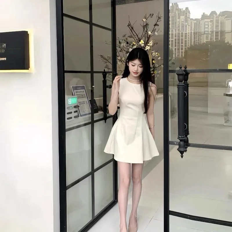 ACAINES Sleeveless Dress Women's-5