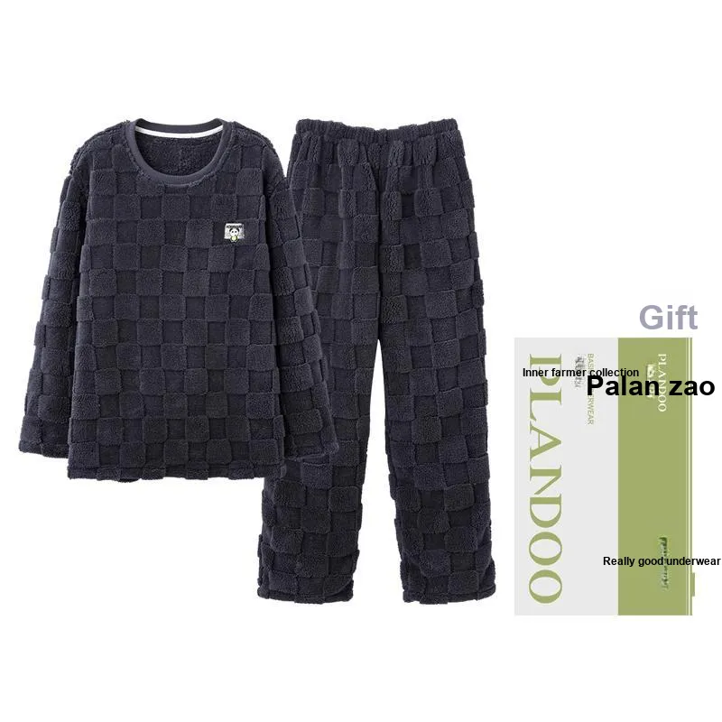 PLANDOO Pajama Set Men's Shopping Bag-0
