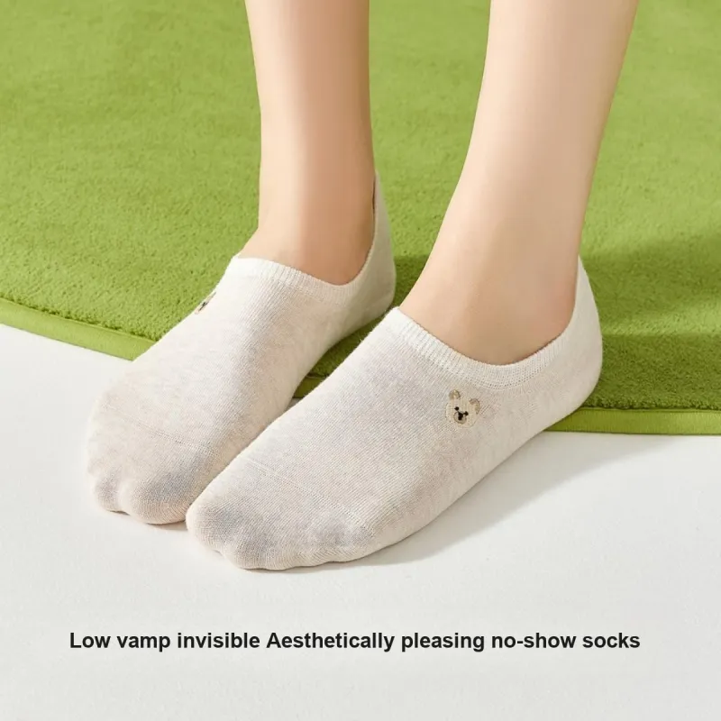 Temooues No Show Socks Women's 4 Pack-3