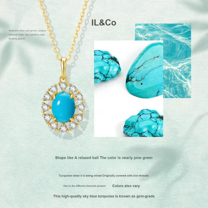 IL&CO. Turquoises Necklaces Women's-3