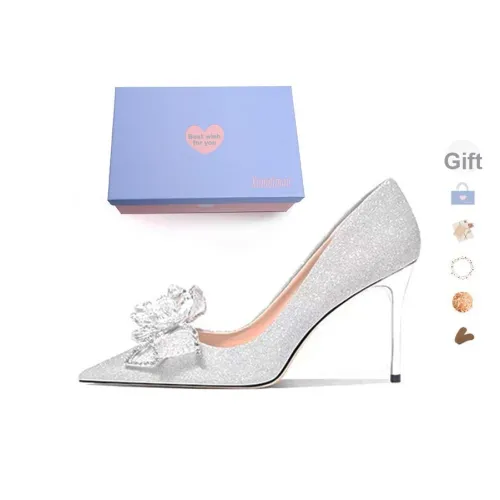 Xingdiman Узкий каблук Высокие каблуки Женские Серебряные