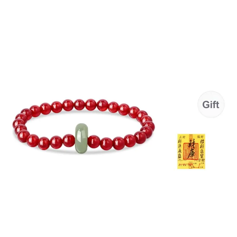 Kim Ka Fook Cinnabar Bracelets Women's-0