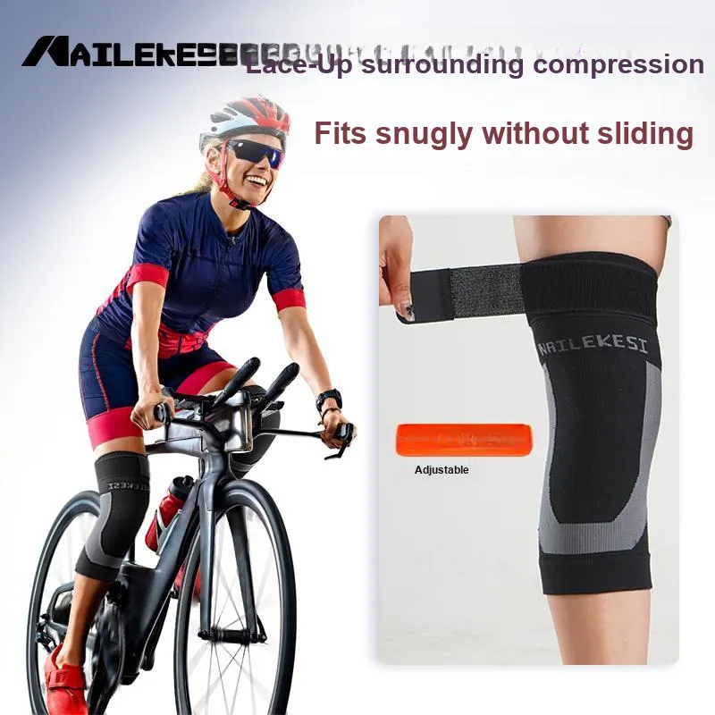 NAILEKESI Knee Pads Polyester Polyamide Cycling Bike Unisex-4