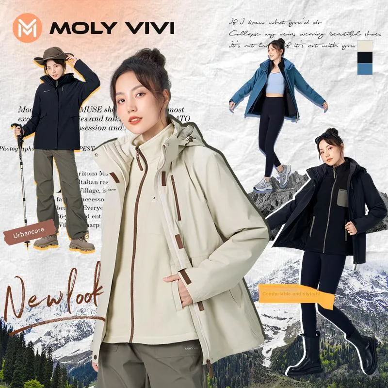 MOLY VIVI Soft Shell Coat Unisex-102