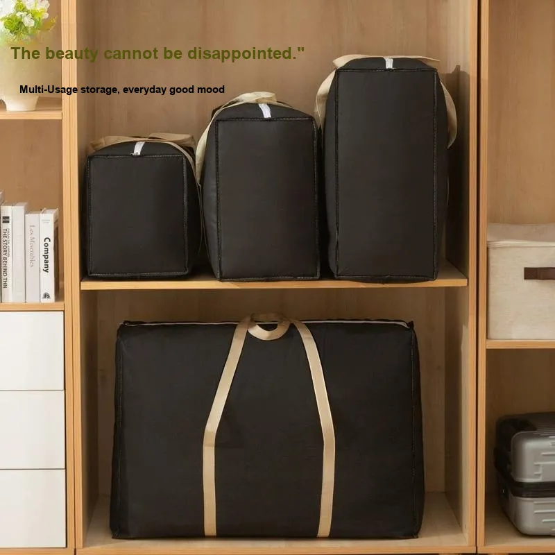 Yan Family Home Storage Bags Navy Blue \ Black-8