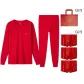 Box (Thermal Shirt+Thermal Pants) with 3-Pack Prosperity Underpants (Pattern)