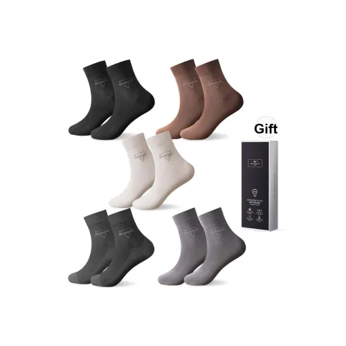 SEPTWOLVES Носки Crew Мужская Коробка 5 Пачек Смешанные Цвета