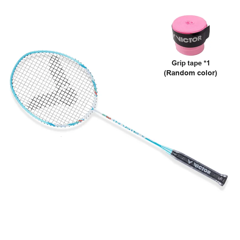 VICTOR Raid Collection TK 280 Badminton Rackets Offensive Hard Head Entry Level Unisex Single Grip Ocean Green-2
