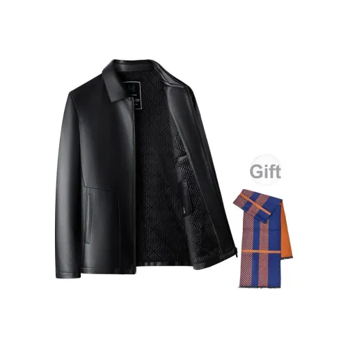 PIERRE CARDIN Кожа Куртка Мужская