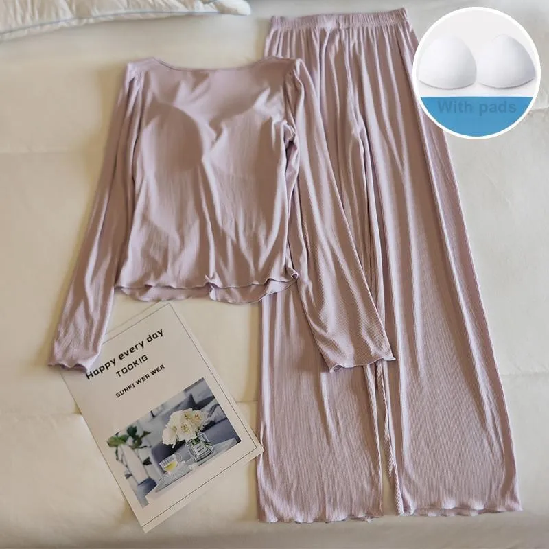 Sleeping Beauty Pajama Set Women's Light Purple-5