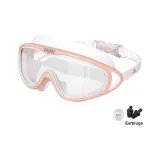 Pink Swim Goggles (Transparent Lens)